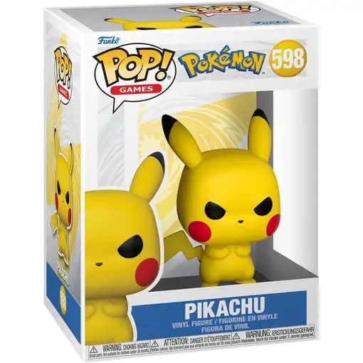 Figura Funko Pop! Juegos Pokémon Pikachu Modelo 598| 65043