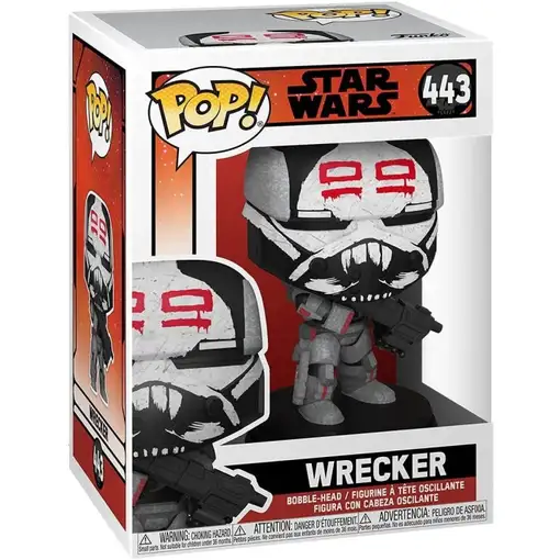 Figura Funko POP! Star Wars: La Remesa Mala Wrecker Modelo 443 | 55501