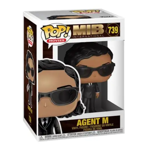 Figura Funko Pop! Películas Men in Black Internacional Agente M Modelo 739 | 3849