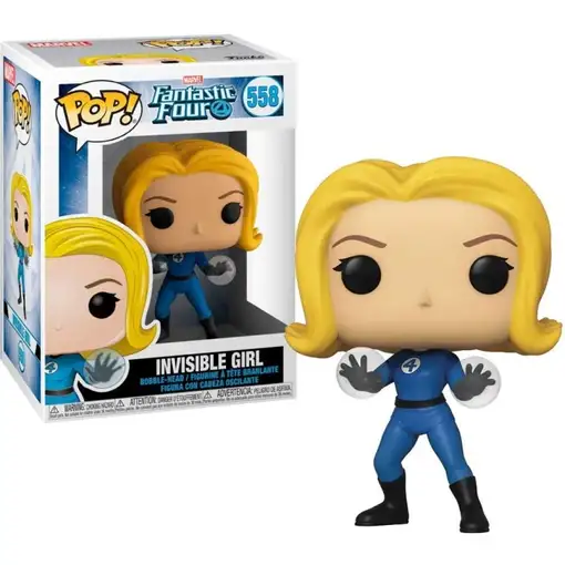Funko Pop! Marvel Los Cuatro Fantásticos Chica Invisible Modelo 558 | 44986