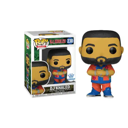 Figura Funko Pop! Rocks DJ Khaled Modelo 238 | 57233 Edición Exclusiva