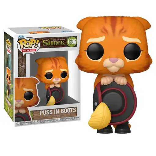 Figura Funko Pop! Películas Shrek Gato con Botas Modelo 1596 | 81175