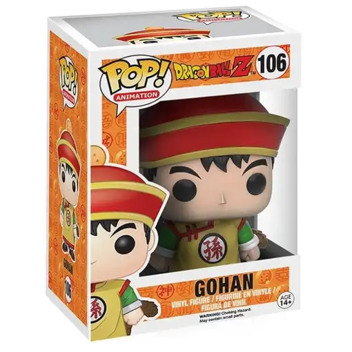 Figura Funko Pop! Bola de Dragón Z Gohan Modelo 106 |07424