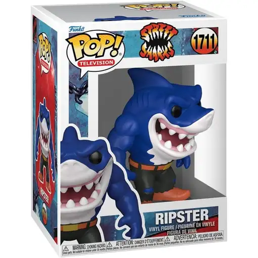 Figura Funko Pop! Televisión Street Sharks Ripster Modelo 1711 | 83821