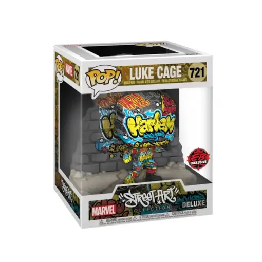 Figura Funko POP! Marvel Exclusivo Luke Cage Graffiti Modelo 721| 52711