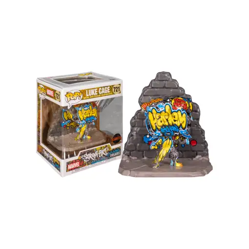 Figura Funko POP! Marvel Exclusivo Luke Cage Graffiti Modelo 721| 52711
