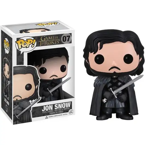 Figura Funko Pop! Series Juego de Tronos Jon Snow Modelo 07 | 03090
