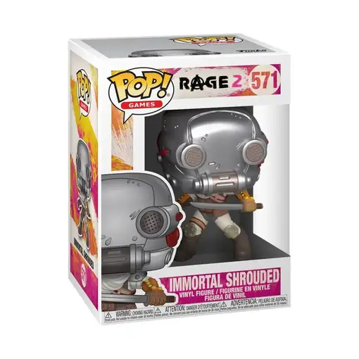 Figura Funko Pop! Juegos Rage 2 Inmortal Shrouded Modelo 571 | 45112