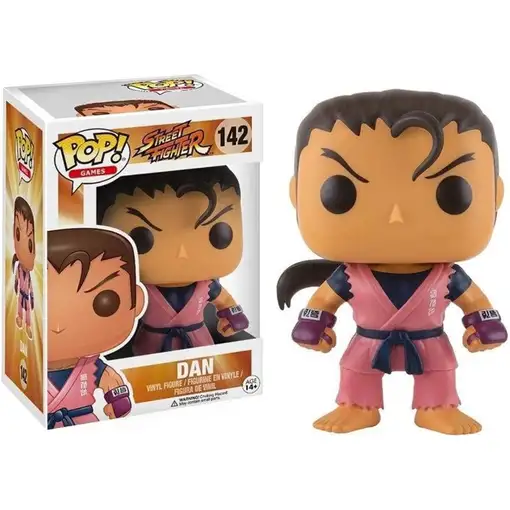 Figura Funko Pop! Juegos Street Fighter Dan Modelo 142 | 11659