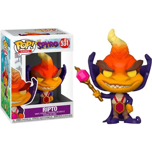 Figura Funko Pop! Juegos Spyro el Dragón Ripto Modelo 531 | 43347