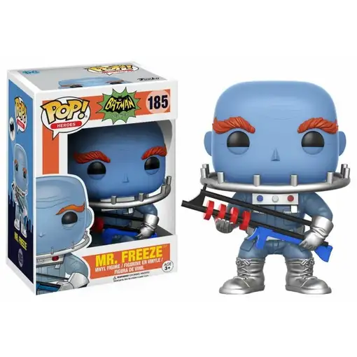 Figura Funko Pop! DC Héroes Batman Classic TV Series Mr. Freeze Modelo 185| 13630