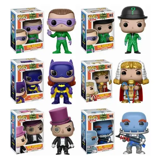 Figura Funko Pop! DC Héroes Batman Classic TV Series Mr. Freeze Modelo 185| 13630