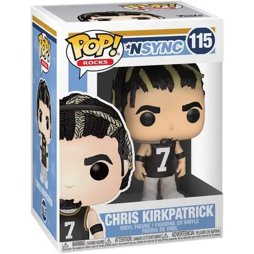 Figura Funko Pop! Rocks NSYNC Chris Kirkpatrick Modelo 115 | 34546