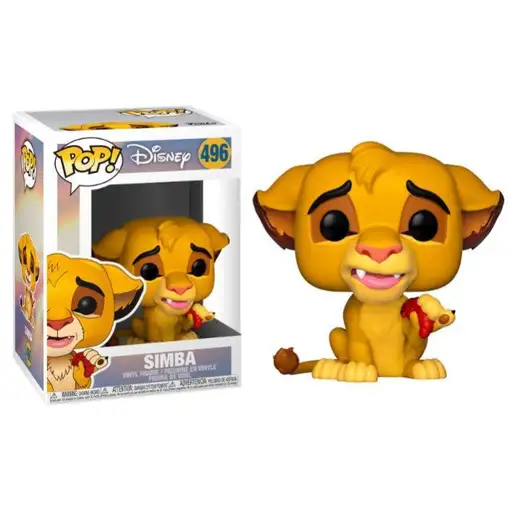 Figura Funko Pop! Disney Simba Modelo 496 | 36395