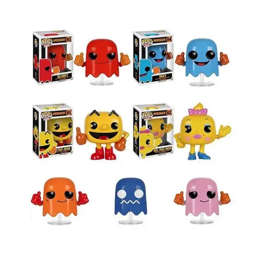 Figura Funko Pop! Juegos Pac-Man Ms. Pac-Man Modelo 82 | 07640