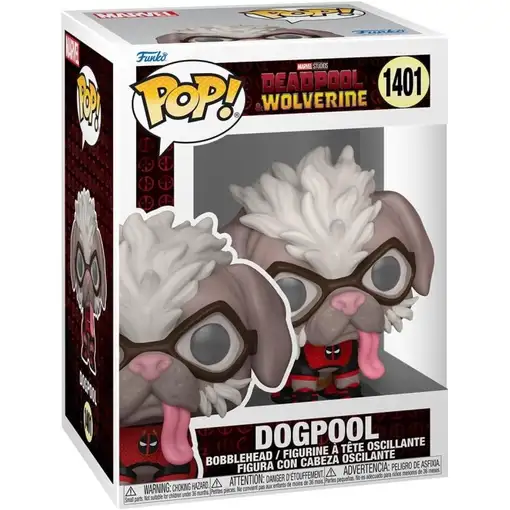 Figura Funko Pop! Marvel Deadpool & Wolverine Dogpool Modelo 1401 | 79769