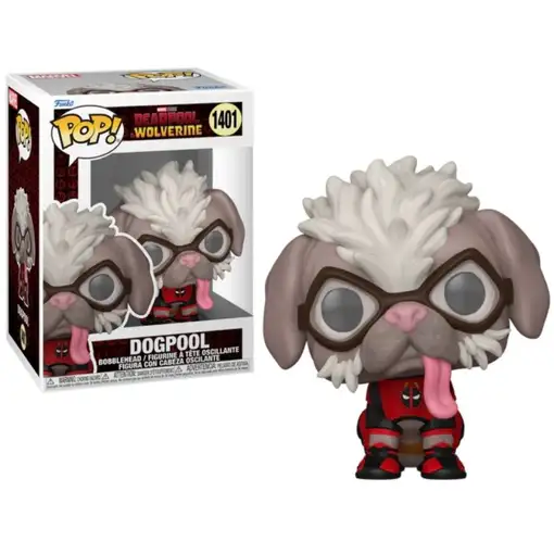 Figura Funko Pop! Marvel Deadpool & Wolverine Dogpool Modelo 1401 | 79769