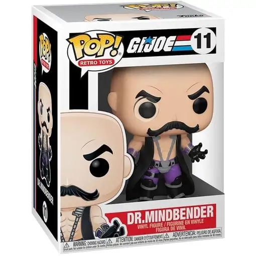 Figura Funko Pop! Juguetes Retro G.I. Joe Dr. Mindbender Modelo 11 | 50910