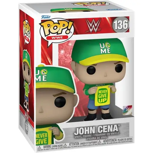 Figura Funko Pop! WWE T20 John Cena Never Give Up Modelo 136 | 72284