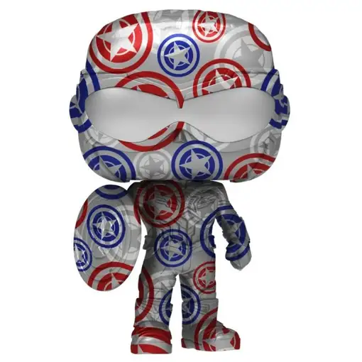 Figura Funko Pop! Marvel Art Series Capitán América Modelo 33 | 56153