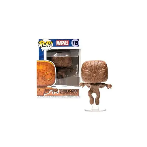 Figura Funko Pop! Marvel Exclusivo Spider-man Madera Modelo 719 | 52216