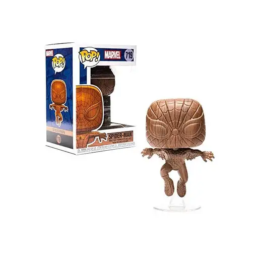 Figura Funko Pop! Marvel Exclusivo Spider-man Madera Modelo 719 | 52216
