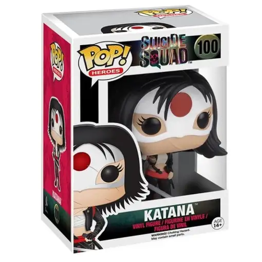 Figura Funko Pop! DC Héroes Suicide Squad Katana Modelo 100 | 08402
