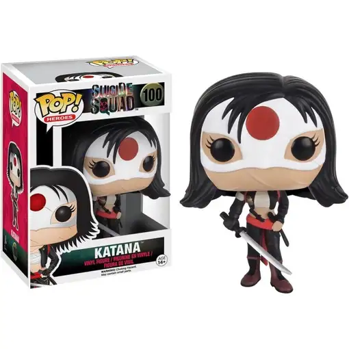 Figura Funko Pop! DC Héroes Suicide Squad Katana Modelo 100 | 08402