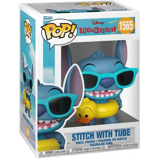 Figura Funko Pop! Disney Lilo y Stitch Stitch con flotador Modelo 1565 | 86277