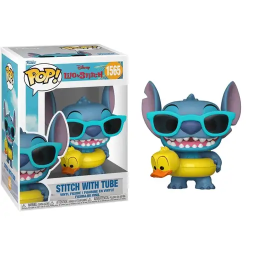 Figura Funko Pop! Disney Lilo y Stitch Stitch con flotador Modelo 1565 | 86277