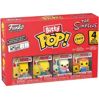 Pack de 4 Funko Bitty Pop! Los Simpsons Bart Modelo 85707
