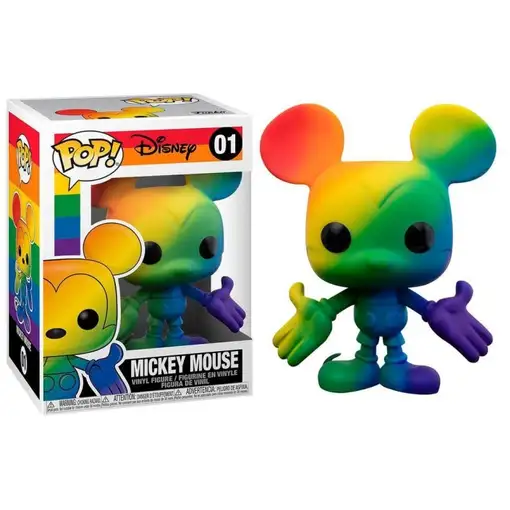 Figura Funko Pop! Disney Mickey Arcoiris Modelo 01 | 56580