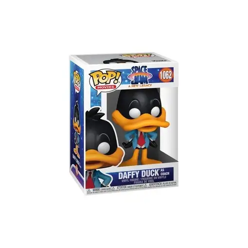 Figura Funko POP! Películas Space Jam 2 Pato Daffy entrenador Modelo 1062 | 55980
