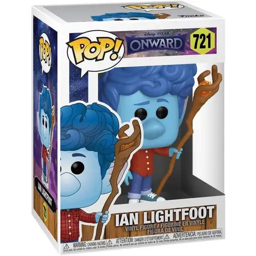 Figura Funko Pop! Disney Onward Ian Lightfoot Modelo 721 | 45584