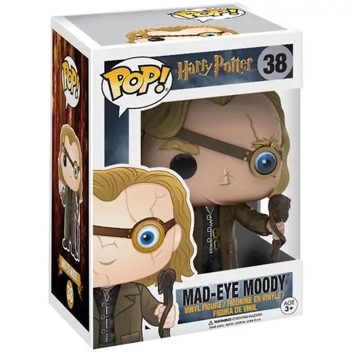 Figura Funko Pop! Harry Potter Mad-Eye Moody Modelo 38 | 10990