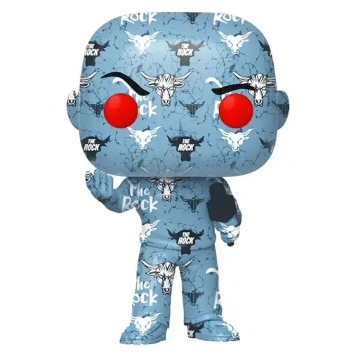 Figura Funko Pop! WWE The Rock Modelo 44 | 59560 Edición Especial Art Series Figura Funko Pop! WWE The Rock Modelo 44 | 59560 Edición Especial Art Series