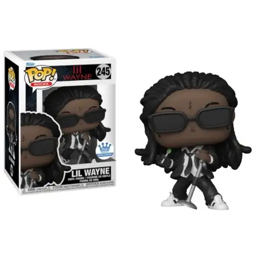 Figura Funko Pop! Rocks Lil Wayne Modelo 245 | 57235 Edición Exclusiva