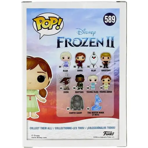 Figura Funko Pop! Disney Frozen 2 Anna Joven Modelo 589 | 40889