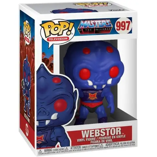 Figura Funko Pop! Animación Masters del Universo Webstor Modelo 997 | 47751