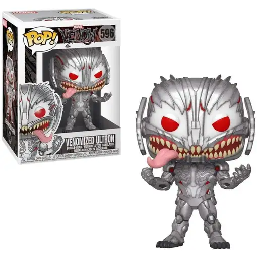Figura Funko Pop! Marvel Venom S3 Ultron Venomized Modelo 596 | 46454