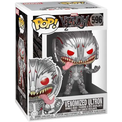 Figura Funko Pop! Marvel Venom S3 Ultron Venomized Modelo 596 | 46454