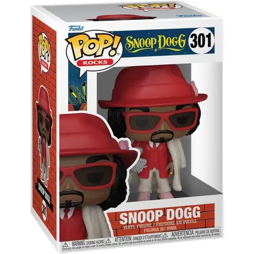 Figura Funko Pop! Rocks Snoop Dogg con abrigo Modelo 301 | 69359