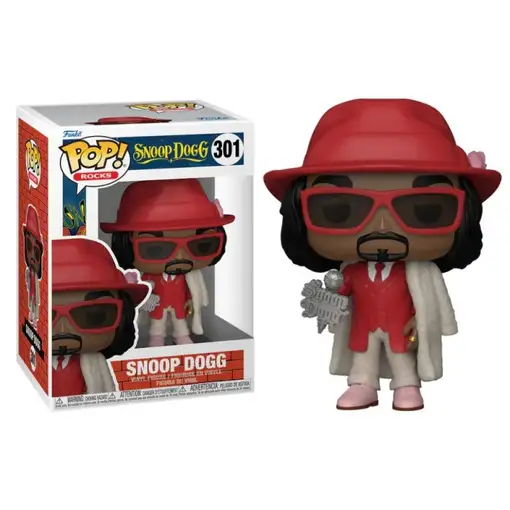 Figura Funko Pop! Rocks Snoop Dogg con abrigo Modelo 301 | 69359