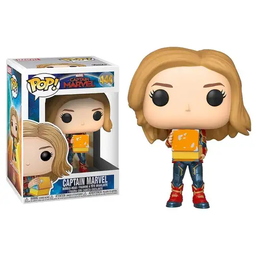 Figura Funko Pop! Marvel Capitana Marvel Modelo 444 | 37685 Brilla en la oscuridad