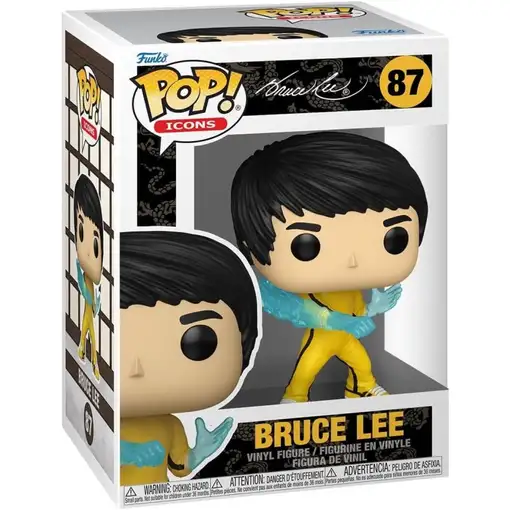 Figura Funko Pop! Iconos Bruce Lee Modelo 87 | 81066 Figura Funko Pop! Iconos Bruce Lee Modelo 87 | 81066