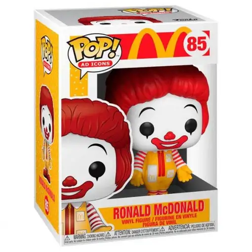 Figura Funko Pop! Iconos Ronald McDonald Modelo 85 | 45722