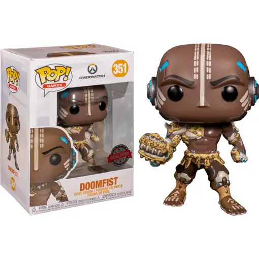 Figura Funko Pop! Juegos Overwatch Doomfist Edición Especial Modelo 351 | 44773