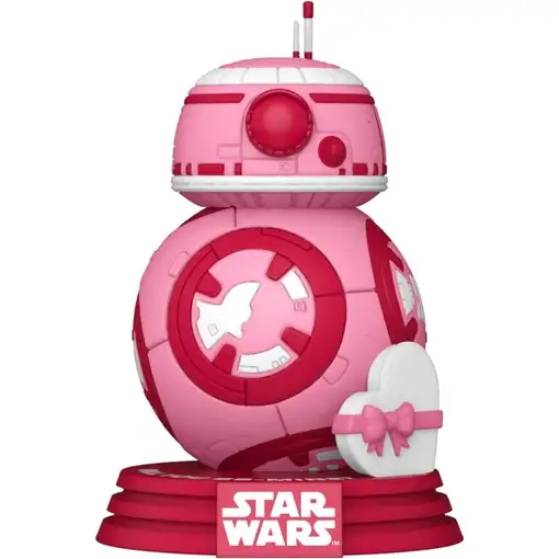 Figura Funko Pop! Star Wars BB-8 Modelo 590 | 67611 Edición Especial San Valentín