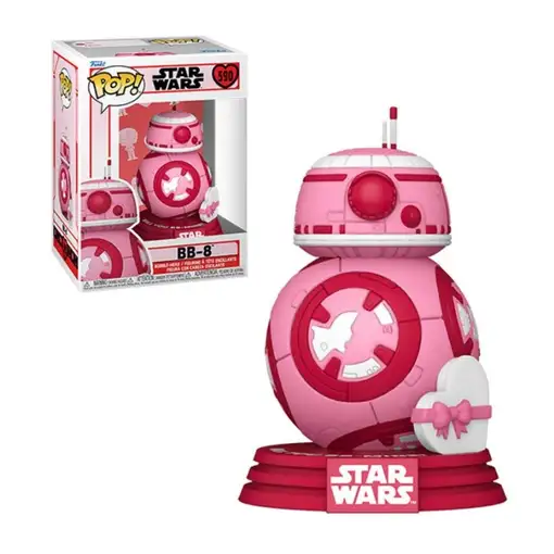 Figura Funko Pop! Star Wars BB-8 Modelo 590 | 67611 Edición Especial San Valentín