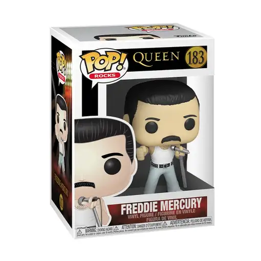 Figura Funko Pop! Rocks Queen Freddie Mercury Radio Gaga Modelo 183 | 33735